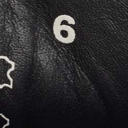 Pre Owned Prada Blue Leather Penny Slip On Sneakers Size 39