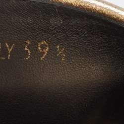 Prada Black Velvet Embellished Buckle Slides Size 39.5 