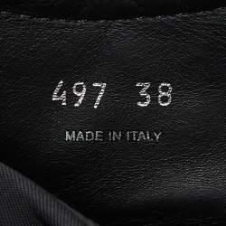 Prada Black Re-Nylon Wheel Cassetta Sneakers Size 38