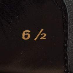 Prada Black Patent Leather Lace Up Derby Size 36.5