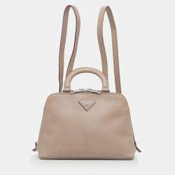 Pre Owned Prada Saffiano Lux Promenade Backpack