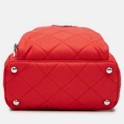 Pre Owned Prada Impuntu Tessuto Backpack