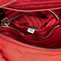 Pre Owned Prada Impuntu Tessuto Backpack