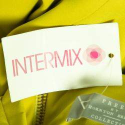 Pre Owned فستان كوكتيل برين باي ثرونتون بريغازي اخضر سيترس سترتش S