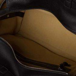 Pre Owned Proenza Schouler Black Leather Large PSII Wide Tote