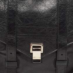 Proenza Schouler Black Leather PS1 Convertible Backpack