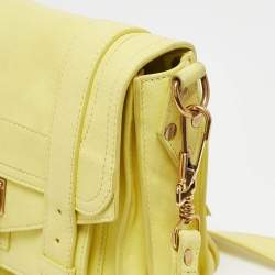 Proenza Schouler Yellow Leather Mini PS1 Crossbody Bag