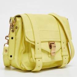 Proenza Schouler Yellow Leather Mini PS1 Crossbody Bag