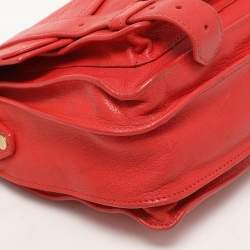 Proenza Schouler Orange Leather PS1 Shoulder Bag