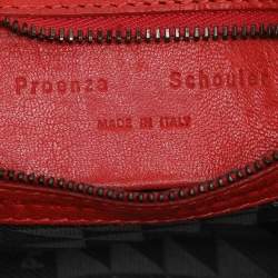 Proenza Schouler Orange Leather PS1 Shoulder Bag