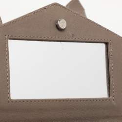Proenza Schouler Grey Leather PS1 Wallet On Chain