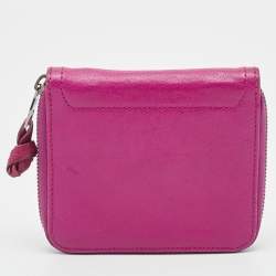 Proenza Schouler Pink Leather PS1 Compact Wallet