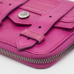 Proenza Schouler Pink Leather PS1 Compact Wallet