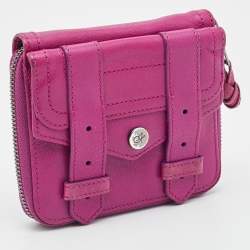 Proenza Schouler Pink Leather PS1 Compact Wallet
