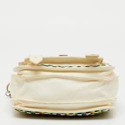 Pre Owned Proenza Schouler Multicolor Woven Leather Mini PS1 Crossbody Bag