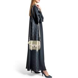 Pre Owned Proenza Schouler Multicolor Woven Leather Mini PS1 Crossbody Bag