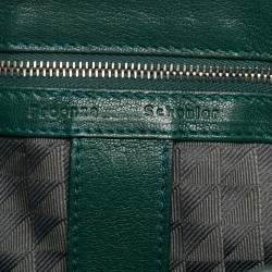 Pre Owned حقيبة برونزا شاولر PS1 جلد أخضر متوسط بمقبض علوي