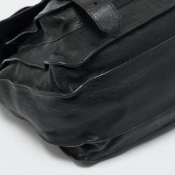 مملوكة مسبقًا Proenza Schouler PS1 Large Black Leather Top Handle Bag