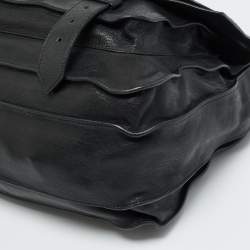 مملوكة مسبقًا Proenza Schouler PS1 Large Black Leather Top Handle Bag