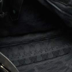 مملوكة مسبقًا Proenza Schouler PS1 Large Black Leather Top Handle Bag