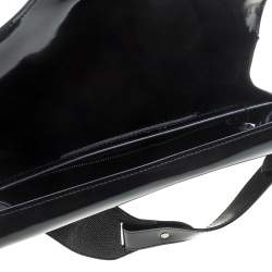 Pre Owned Proenza Schouler Black Leather Record Shoulder Bag