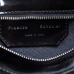 Pre Owned Proenza Schouler Black Leather Record Shoulder Bag