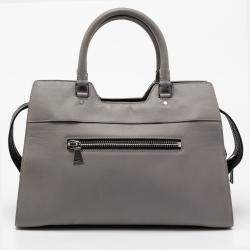 Pre Owned Proenza Schouler Grey Leather Small PS13 Satchel