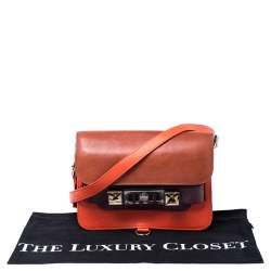 Pre Owned Proenza Schouler Multicolor Leather Mini Classic PS11 Shoulder Bag
