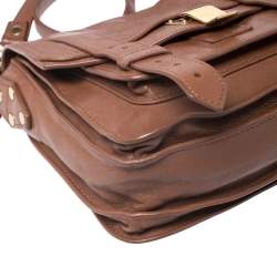 Pre Owned Proenza Schouler Brown Leather PS1 Mini Shoulder Bag