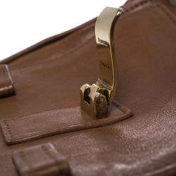 Pre Owned Proenza Schouler Brown Leather PS1 Mini Shoulder Bag