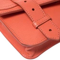 Pre Owned Proenza Schouler Orange Leather PS1 Wallet On Chain