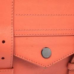 Pre Owned Proenza Schouler Orange Leather PS1 Wallet On Chain