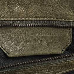 Proenza Schouler Seaweed Green Leather PS1 Top Handle Bag