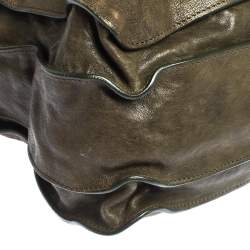 Proenza Schouler Seaweed Green Leather PS1 Top Handle Bag