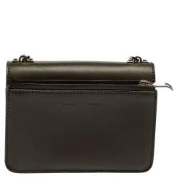 Pre Owned Proenza Schouler Green Leather Hava Chain Crossbody Bag