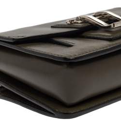 Pre Owned Proenza Schouler Green Leather Hava Chain Crossbody Bag