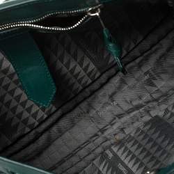 Proenza Schouler Green Leather Medium PS1 Top Handle Bag