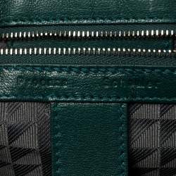 Proenza Schouler Green Leather Medium PS1 Top Handle Bag