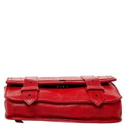 Proenza Schouler Red Leather PS1 Wallet On Chain