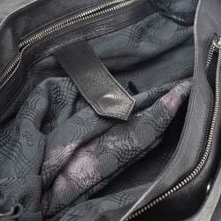 Proenza Schouler Black Leather Large PS1 Top Handle Bag