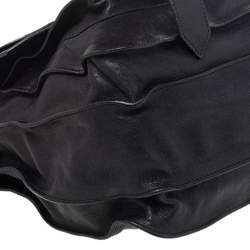 Proenza Schouler Black Leather Large PS1 Top Handle Bag