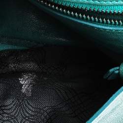 Proenza Schouler Green Leather PS1 Medium Top Handle Bag