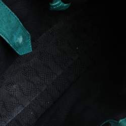 Proenza Schouler Green Leather PS1 Medium Top Handle Bag