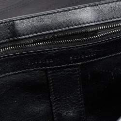 Proenza Schouler Metallic Silver Leather Medium PS1 Top Handle Bag