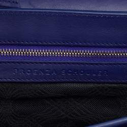 Pre Owned Proenza Schouler Blue Quilted Leather BG 111th Anniversary PS11 Shoulder Bag