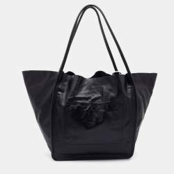 Proenza Schouler Black Leather Extra Large Tote