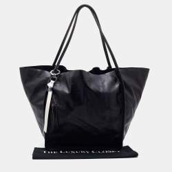 Proenza Schouler Black Leather Extra Large Tote