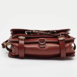 Proenza Schouler Brown Quilted Leather BG 111th Anniversary PS11 Shoulder Bag