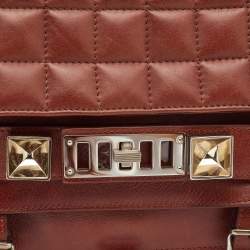 Proenza Schouler Brown Quilted Leather BG 111th Anniversary PS11 Shoulder Bag