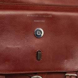 Proenza Schouler Brown Quilted Leather BG 111th Anniversary PS11 Shoulder Bag